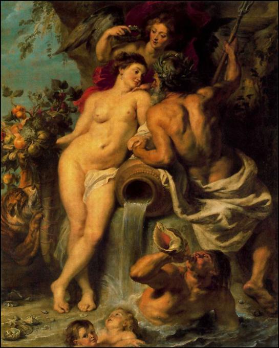 LA UNIÓN DE LA TIERRA Y DEL AGUA, de Pedro Pablo Rubens