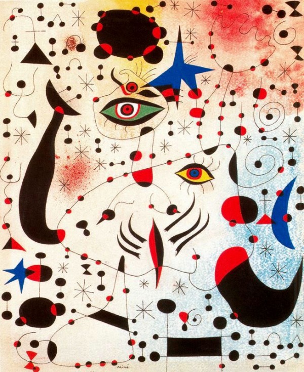 SIGNOS Y CONSTELACIONES ENAMORADOS DE UNA MUJER - Joan Miró