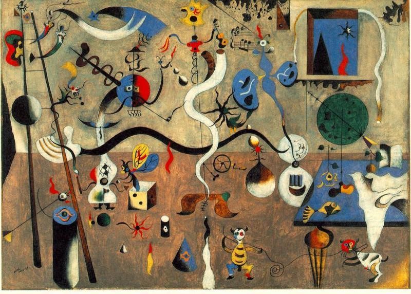 EL CARNAVAL DE ARLEQUIN de Jean Miró