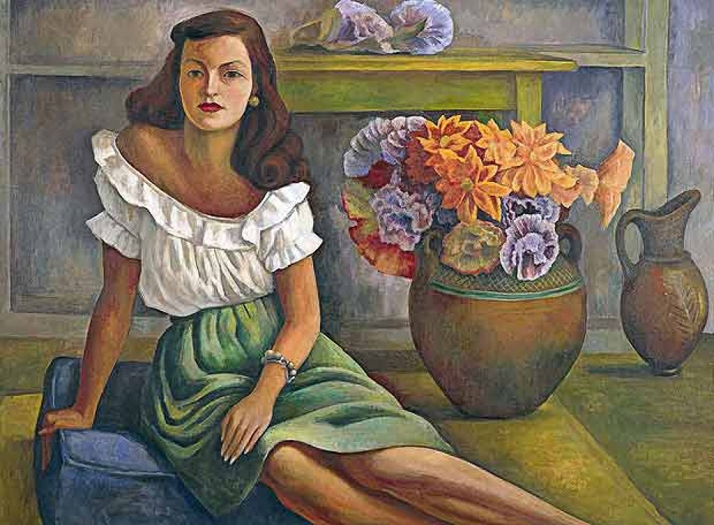  RETRATO DE MUJER - Diego de Rivera