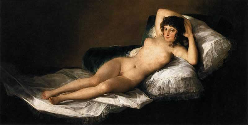 LA MAJA DESNUDA - Francisco de Goya