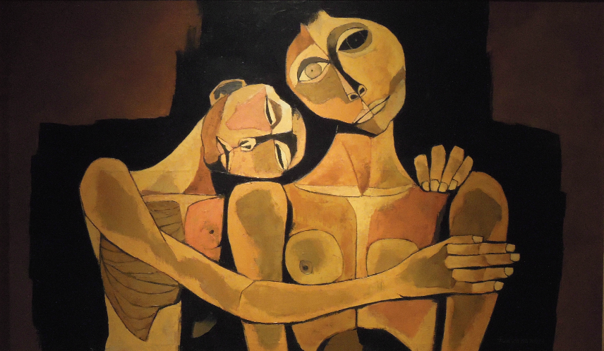 MADRE Y NIÑO - Oswaldo Guayasamín