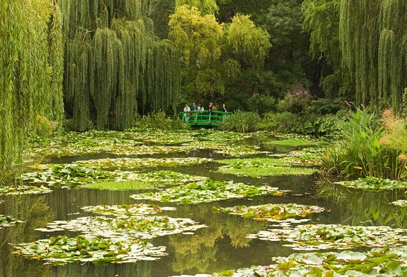  PAISAJE EN GIVERNY - Claude Monet