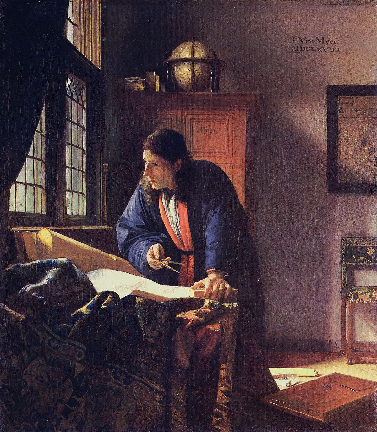 EL GEÓGRAFO - Johannes Vermeer