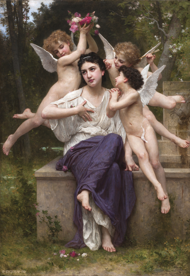 SUEÑO DE PRIMAVERA - William Adolphe Bouguereau