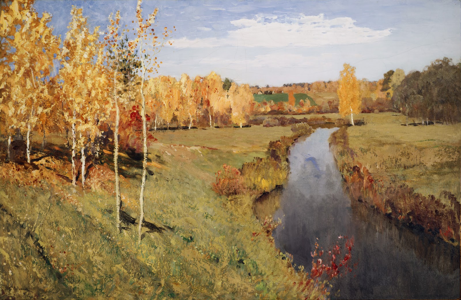  OTOÑO DORADO - Isaac Levitan