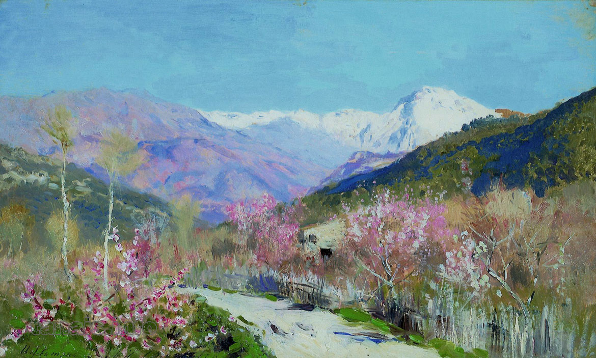  PRIMAVERA EN ITALIA - Isaac Levitan