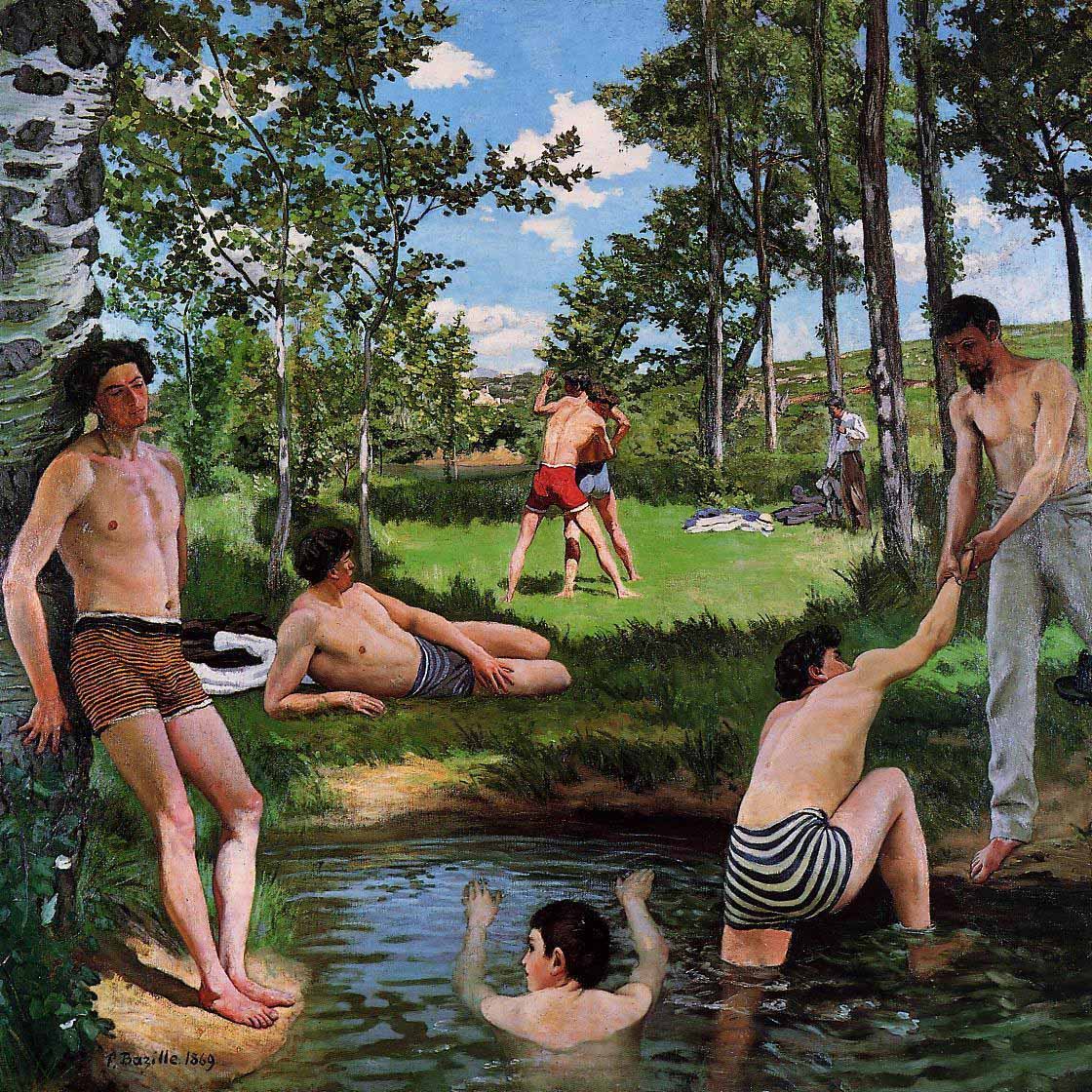 ESCENA DE VERANO - Frédéric Bazille 