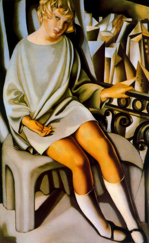  KIZETTE EN EL BALCÓN - Tamara de Lempicka