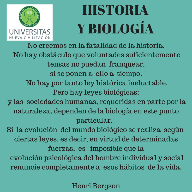 Historia y biología