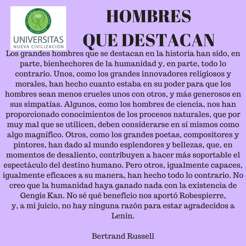 Hombres que destacan