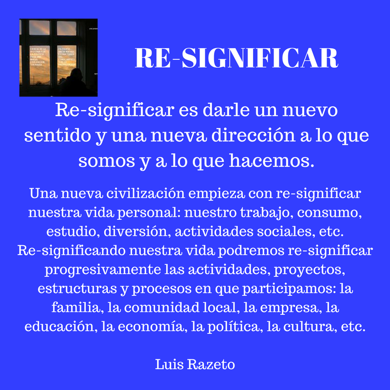 Re-significar