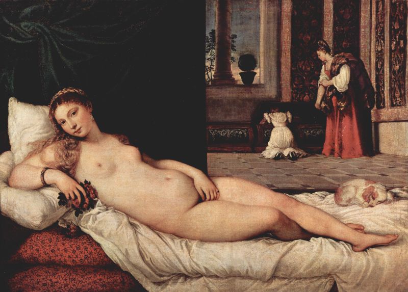 LA VENUS DE URBINO - Tiziano Vecellio