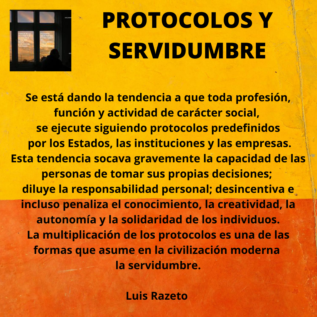 Protocolos y servidumbre