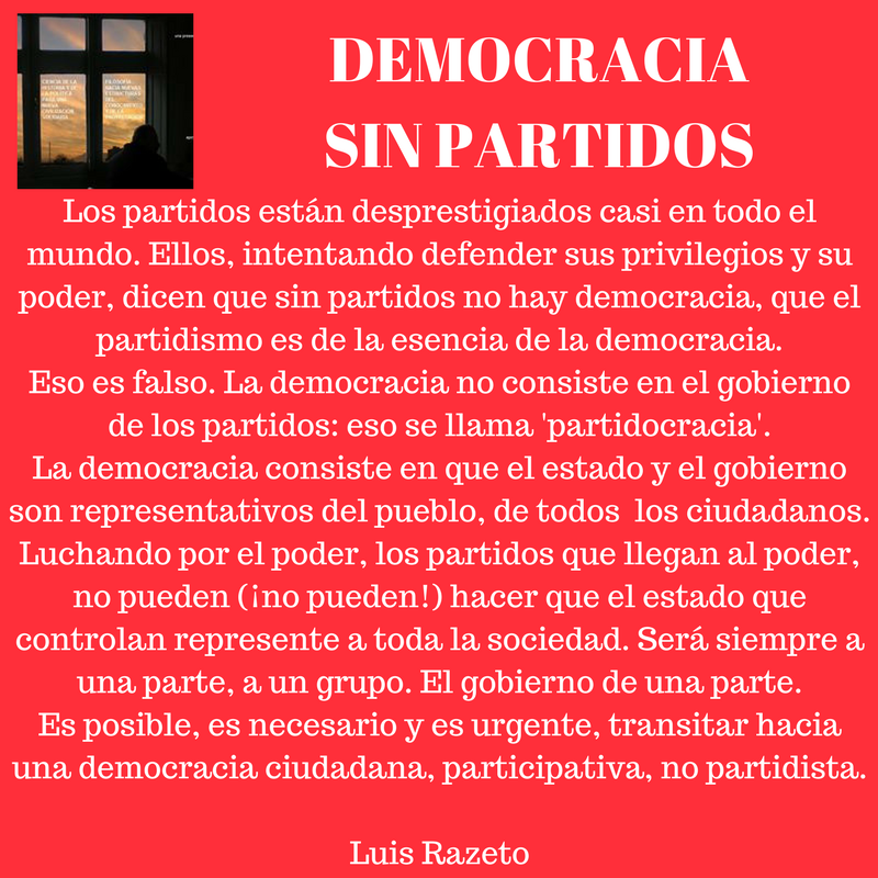 Democracia sin partidos