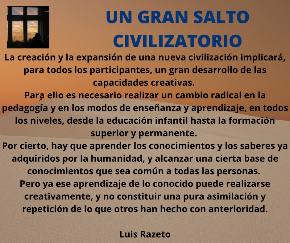 Un gran salto civilizatorio