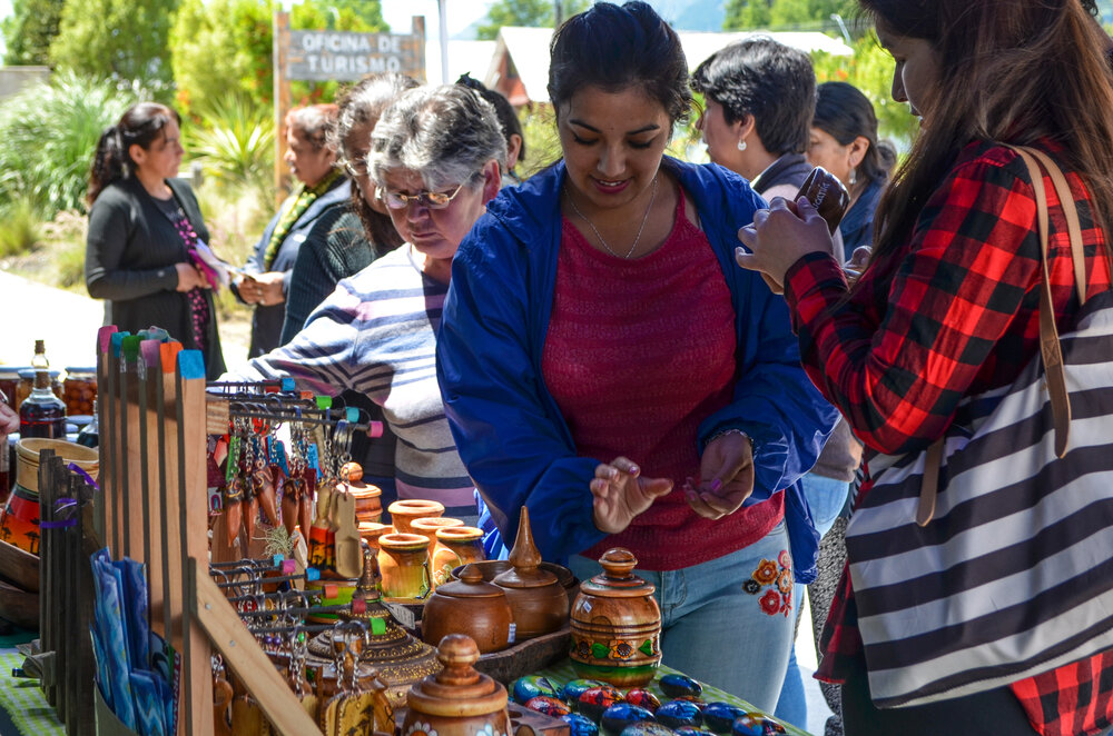 Mujeres artesanas 