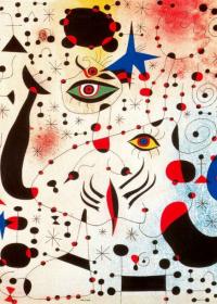 SIGNOS Y CONSTELACIONES ENAMORADOS DE UNA MUJER - Joan Miró