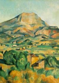 LA MONTAÑA SAINT VICTOIRE de Paul Cezane