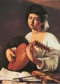 APOLO TOCANDO LAÚD - Caravaggio