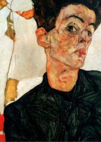  AUTORRETRATO - Egon Schiele