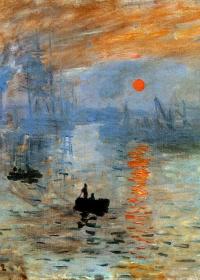 IMPRESIÓN DEL SOL NACIENTE - Claude Monet