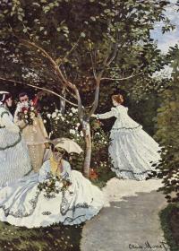  MUJERES EN EL JARDÍN - Claude Monet