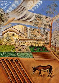  EL HUERTO CON ASNO - Joan Miro