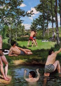 ESCENA DE VERANO - Frédéric Bazille 