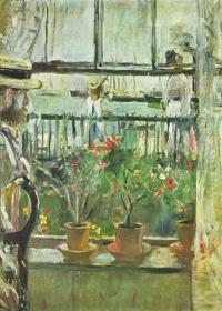  EDOUARD MANET EN LA ISLA DE WRIGHT - Berthe Morisot