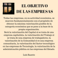 El objetivo de las empresas