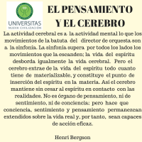 El pensamiento y el cerebro