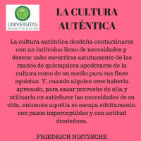 La cultura auténtica