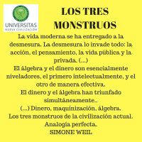 Los tres monstruos