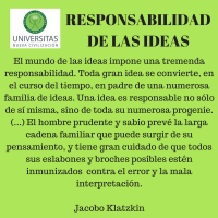 Responsabilidad de las ideas