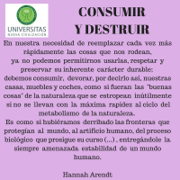 Consumir y destruir