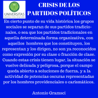 Crisis de los partidos políticos