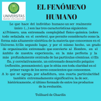 El fenpomeno humano