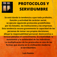 Protocolos y servidumbre