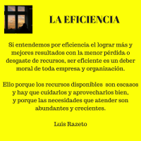 La eficiencia