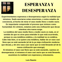 Esperanza y desesperanza