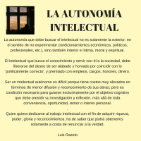 La autonomía intelectual