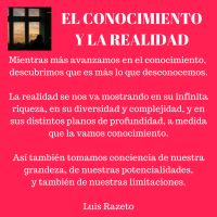 El conocimiento y la realidad