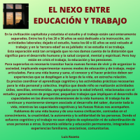 El nexo entre educación y trabajo