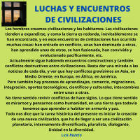 Luchas y encuentros de civilizaciones